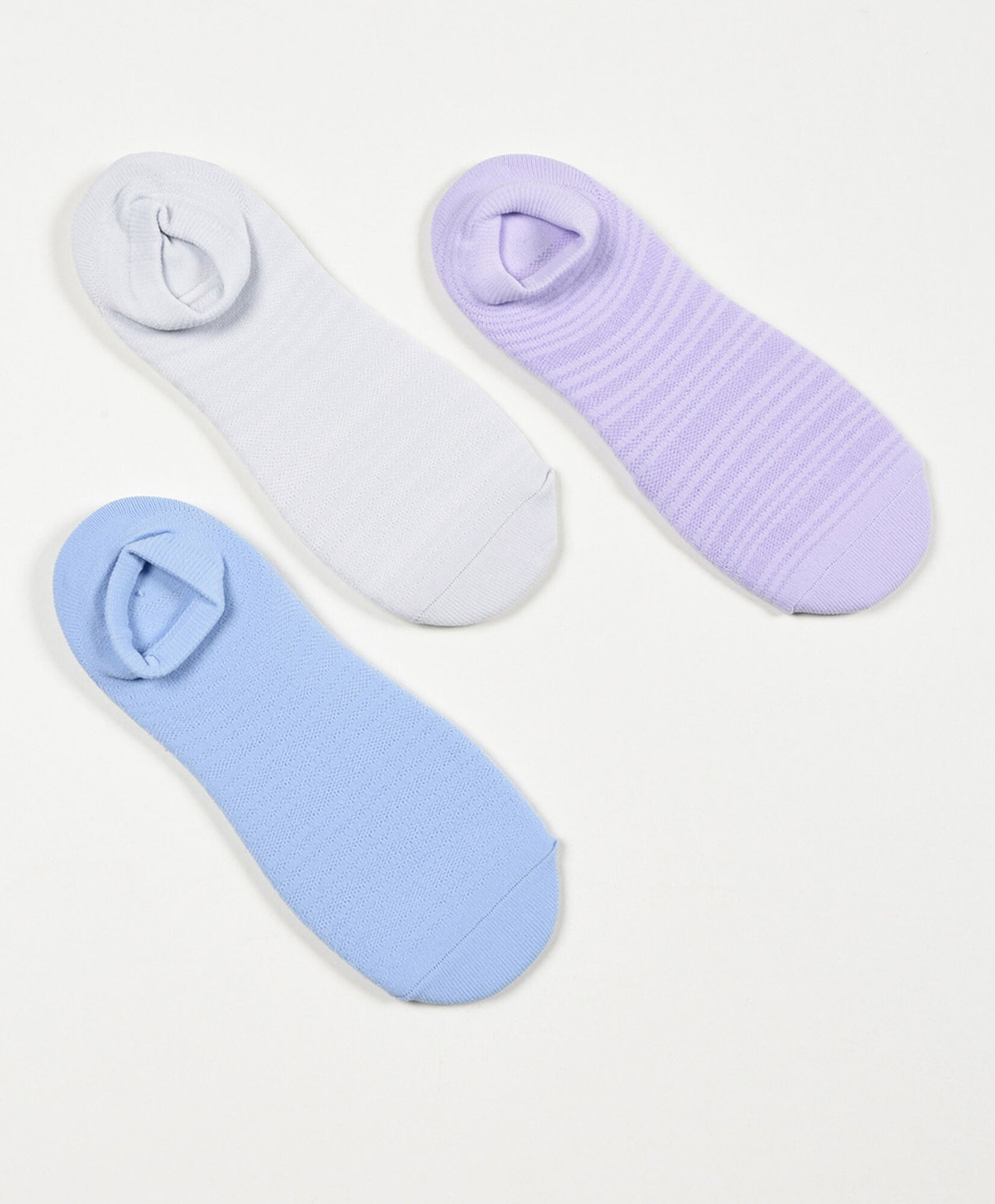 Pack 3 calcetines mujer pasteles Pack 3 calcetines mujer pasteles