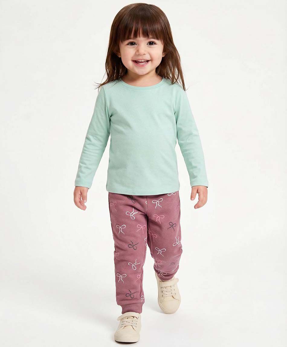 Pantal&oacute;n de buzo beb&eacute; cintas