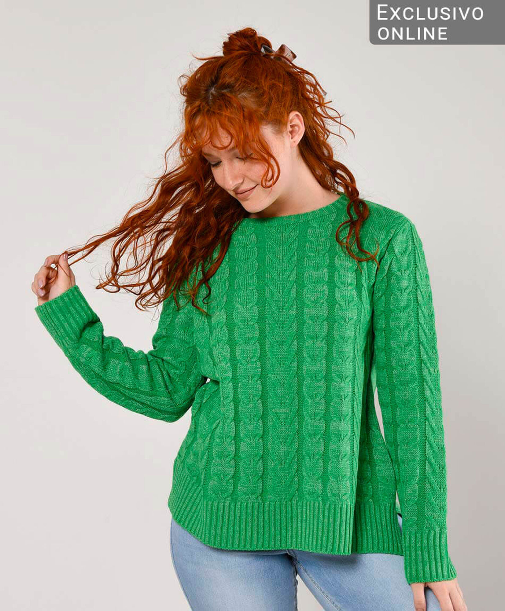 Sweater mujer trenzas Sweater mujer trenzas