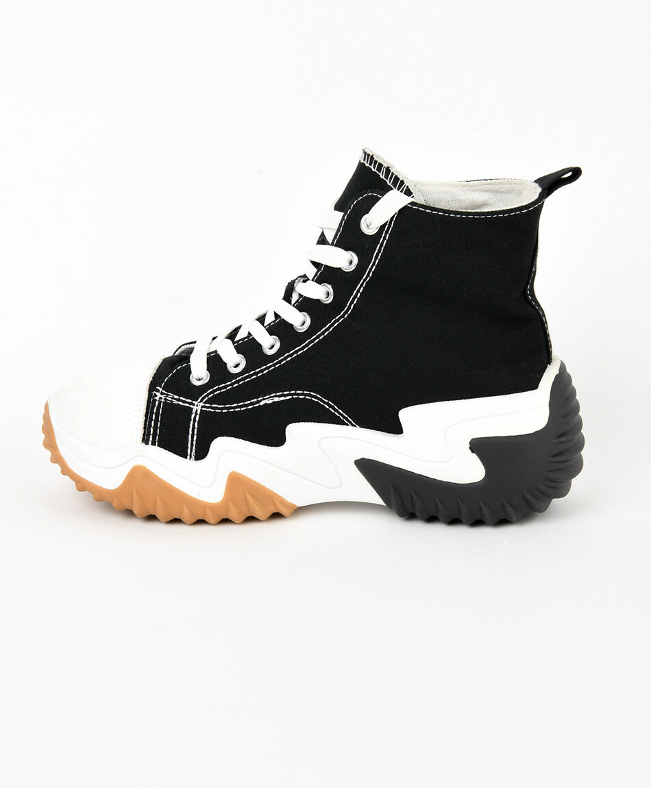 Zapatilla mujer plataforma ondas