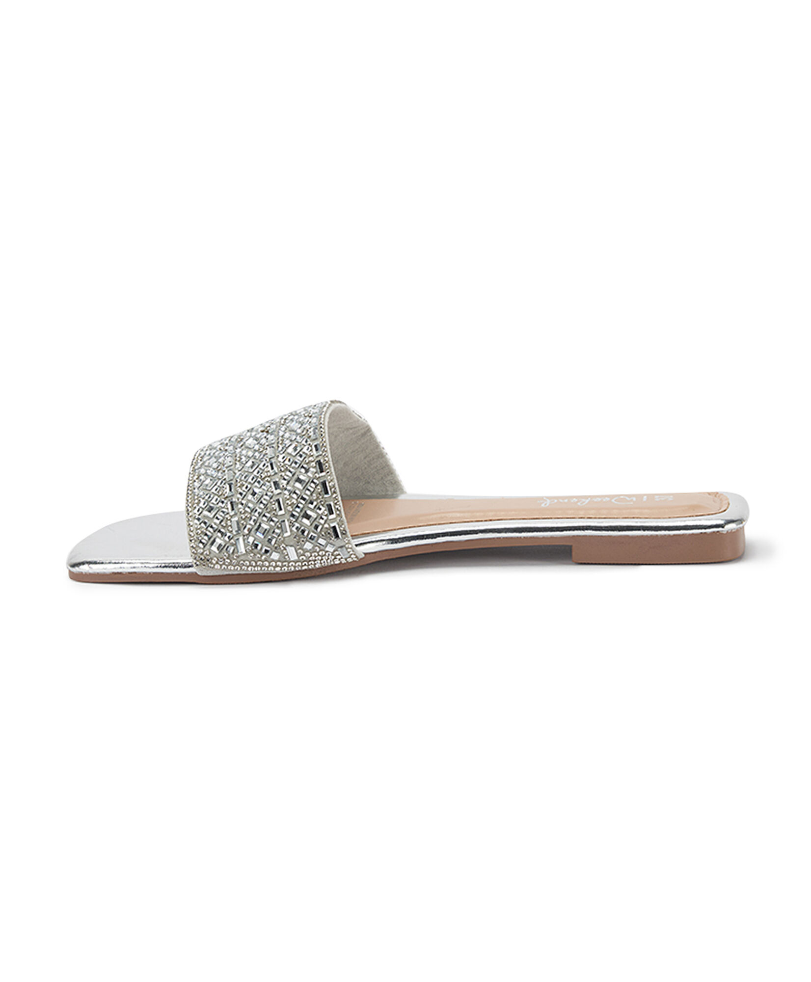 Sandalia mujer tejida silver Sandalia mujer tejida silver