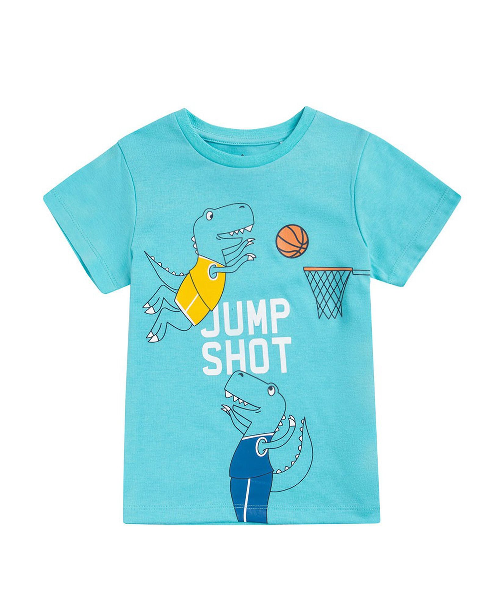 Polera bebé dinosaurios basketball Polera bebé dinosaurios basketball