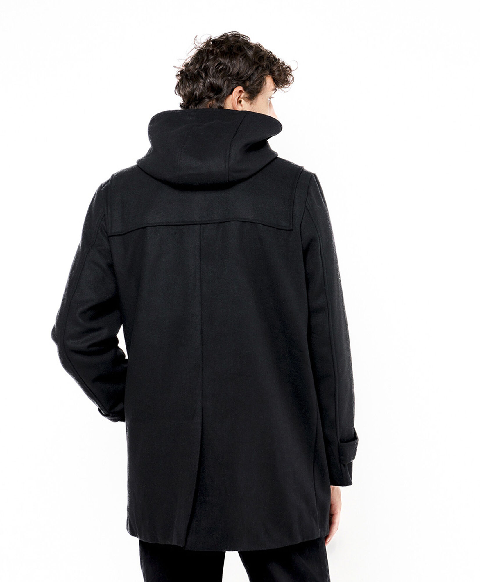 Chaqueta hombre montgomery negra Chaqueta hombre montgomery negra