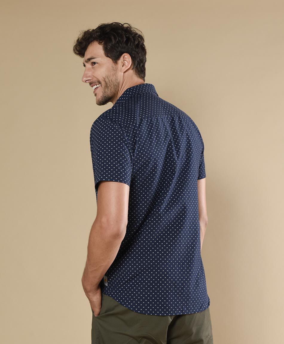 Camisa hombre puntos