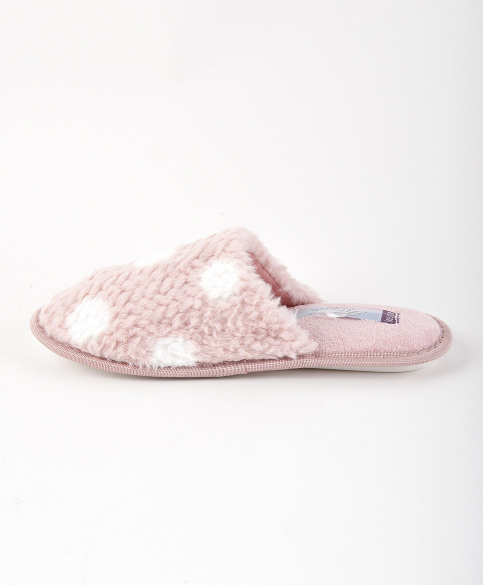 Pantufla mujer puntitos Pantufla mujer puntitos
