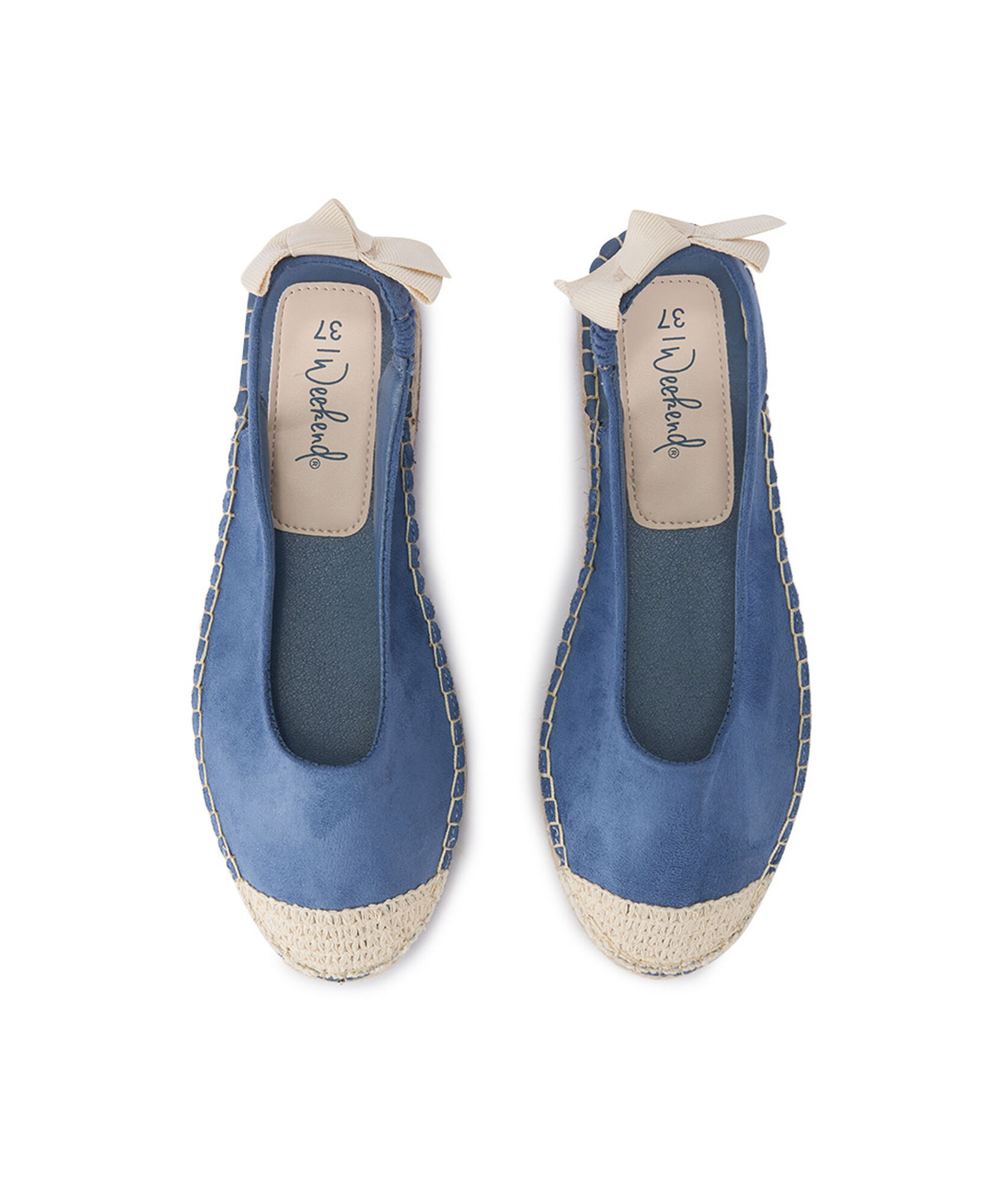 Zapato mujer rafia azul Zapato mujer rafia azul