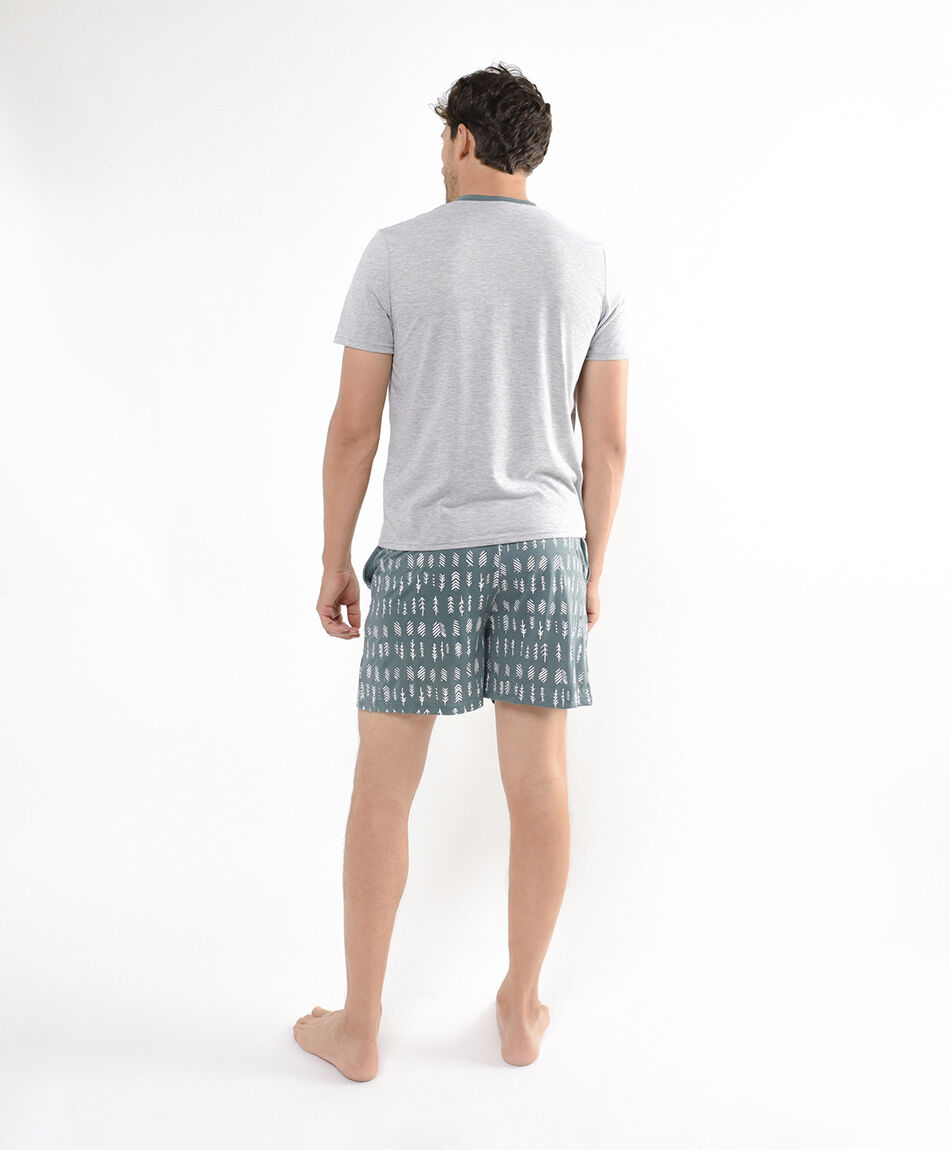 Pijama hombre descanso melange