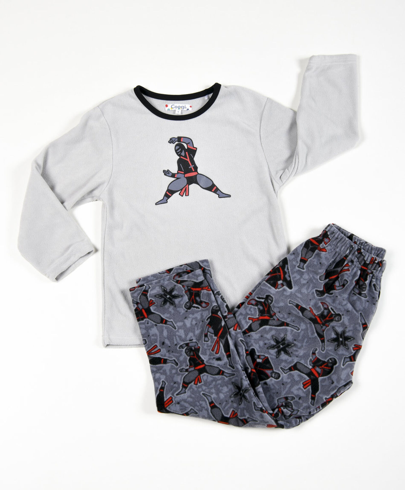 Pijama niño polar ninja Pijama niño polar ninja