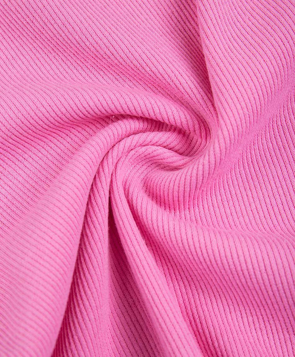 Polera ni&ntilde;a cut out rosada