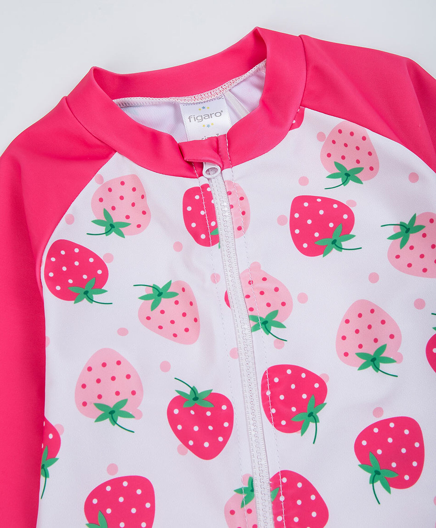 Traje de baño bebé entero frutillas Traje de baño bebé entero frutillas