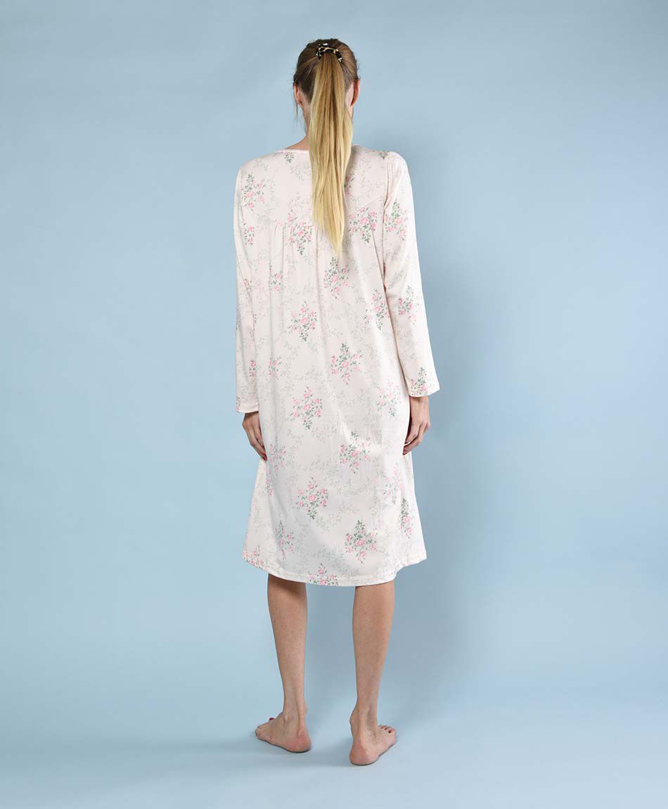 Camisa de dormir mujer larga encaje