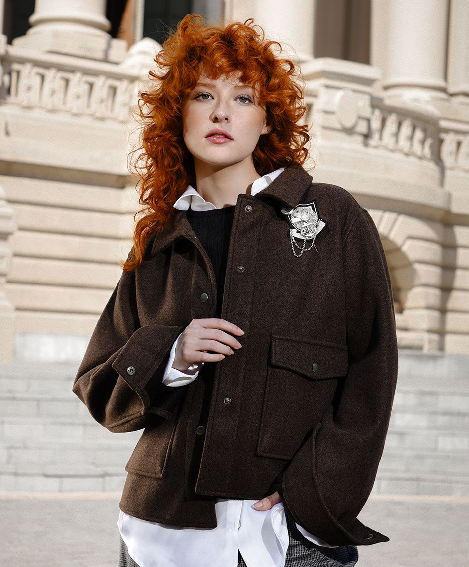 Chaqueta mujer estilo le&ntilde;adora