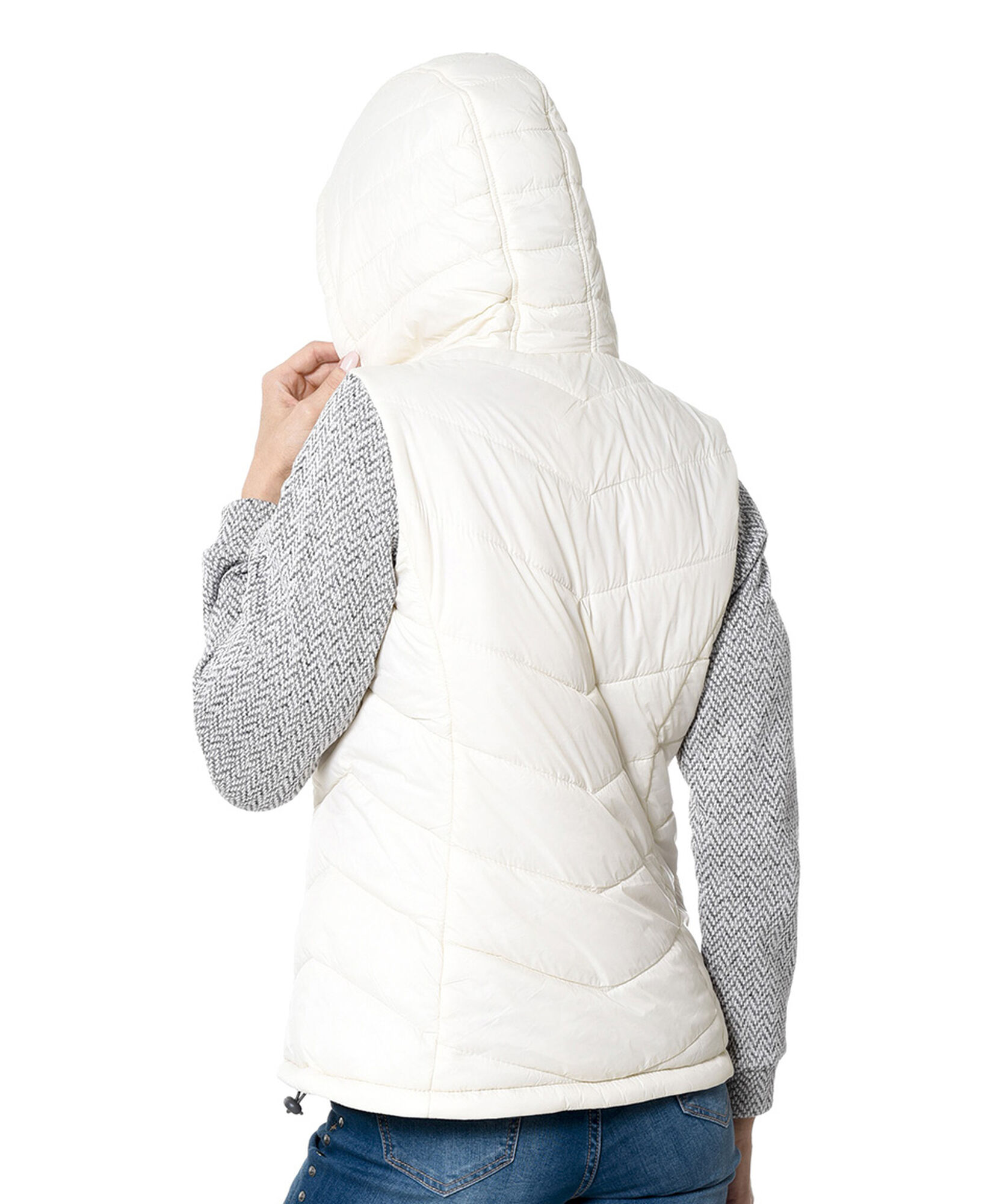 Parka mixta white Parka mixta white
