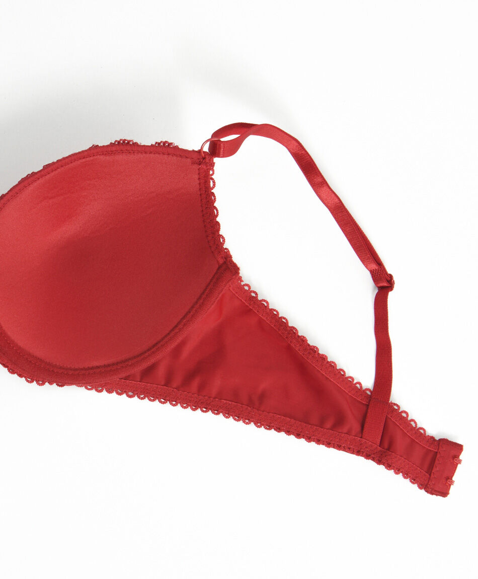 Sost&eacute;n mujer encaje floreado