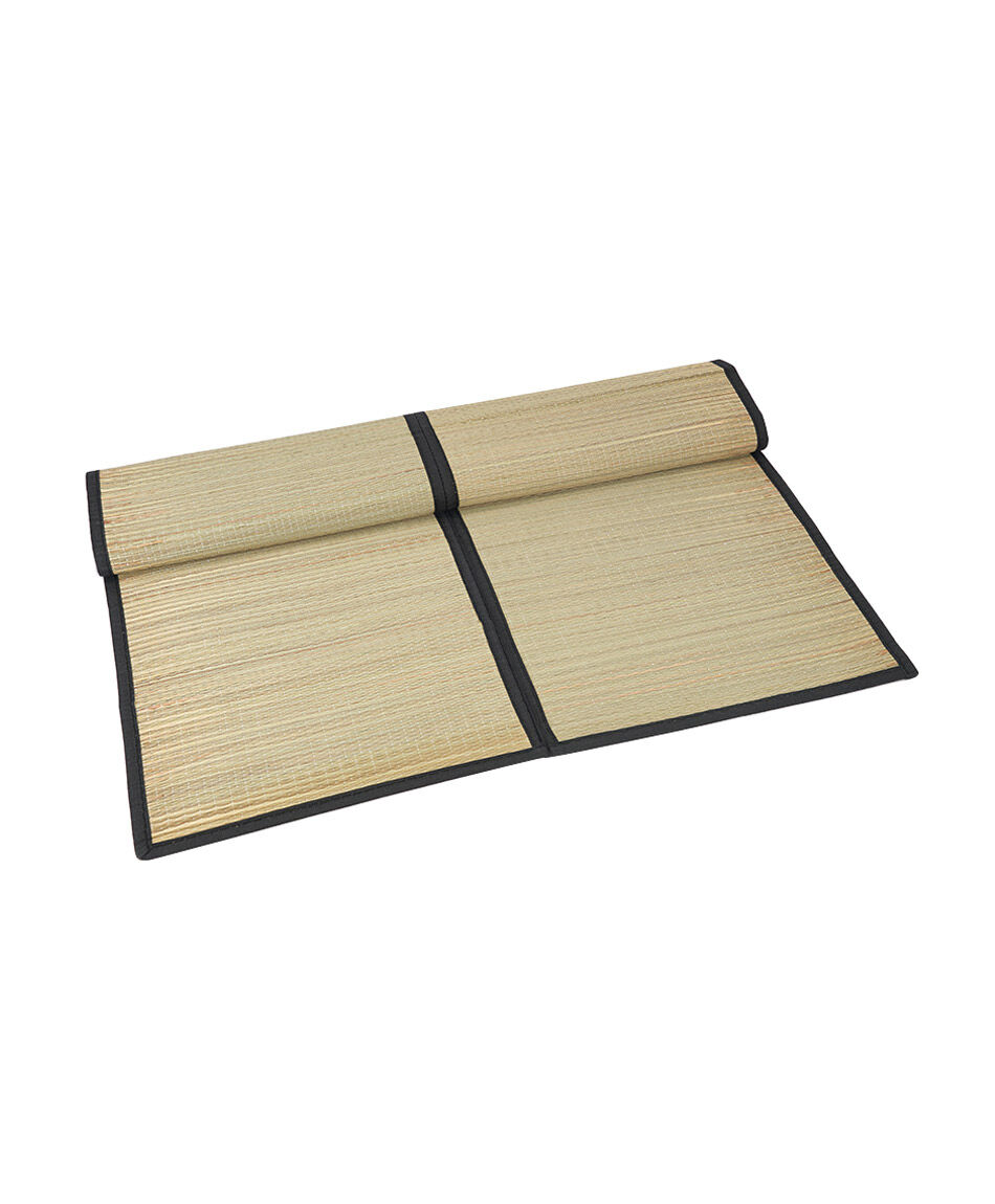 Set bolso playa mujer rayas negro