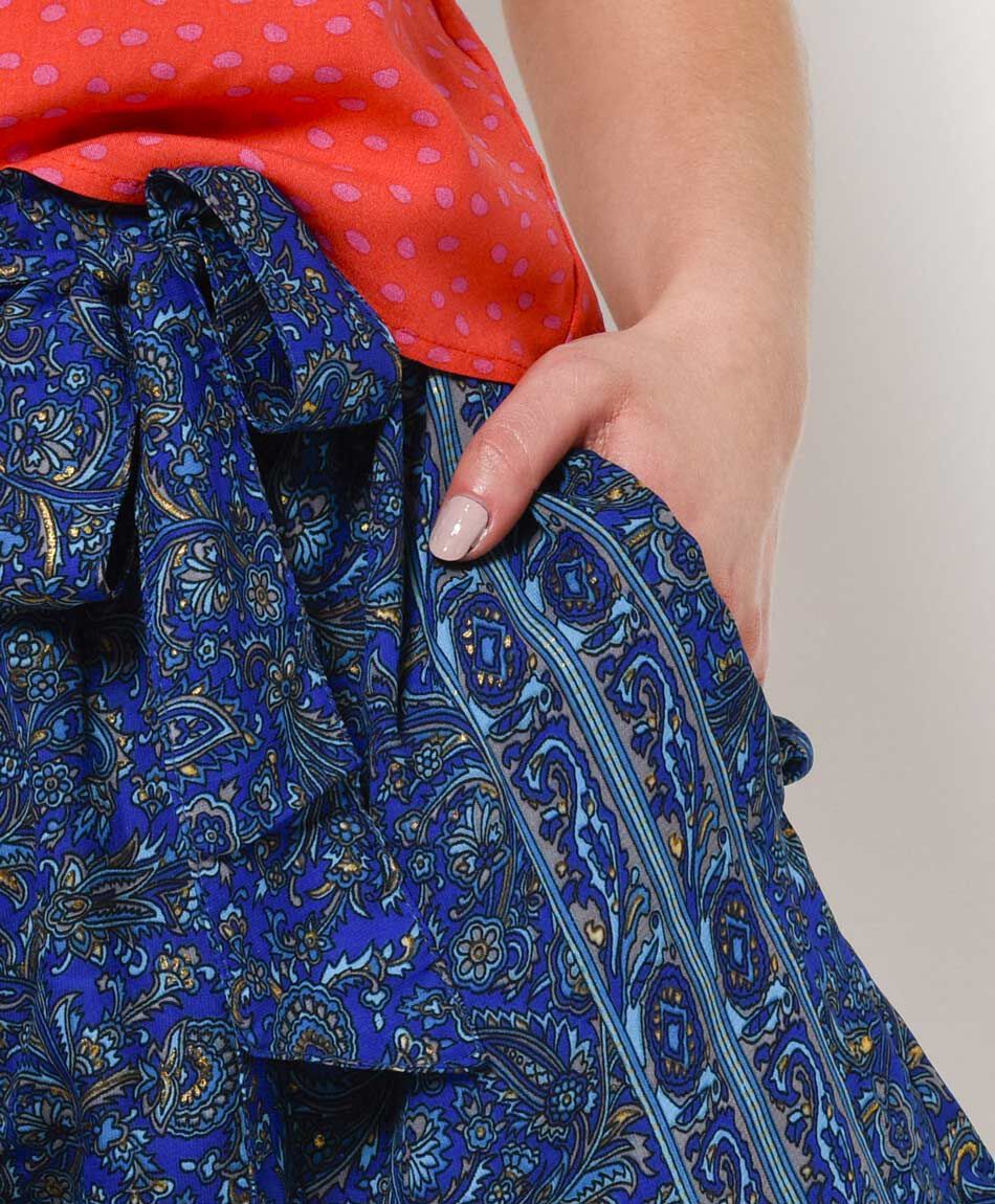 Short mujer estampado lazo