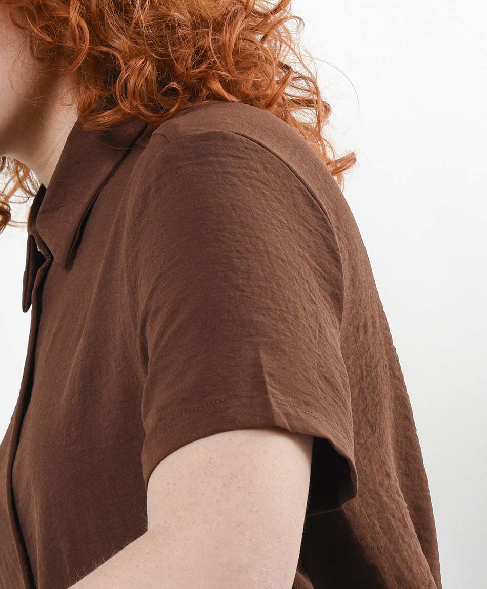 Blusa mujer lisa lazo