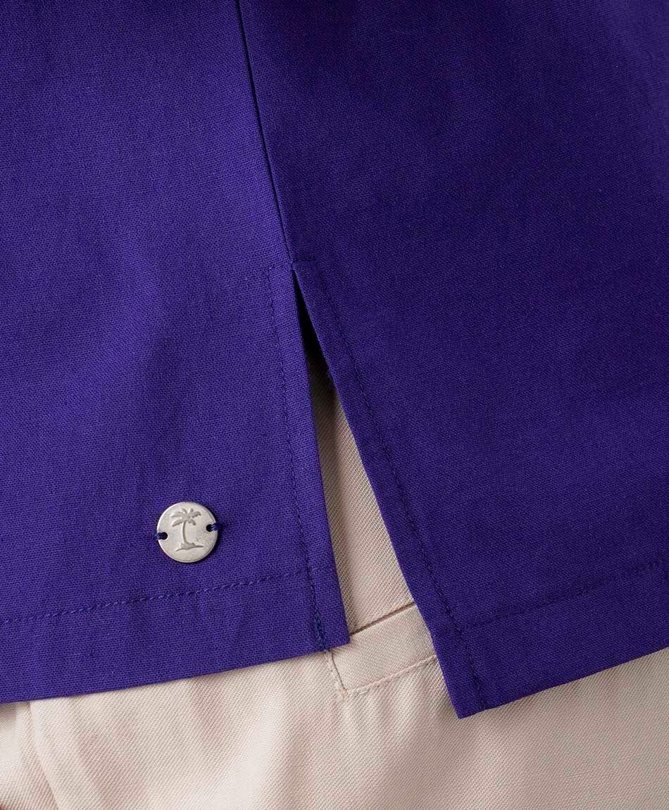 Blusa mujer lino bolsillos