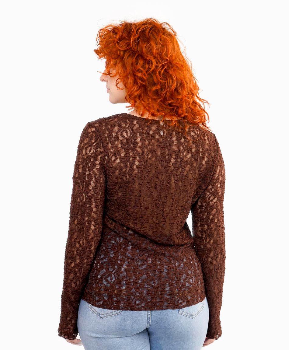 Polera mujer dise&ntilde;o de cortes