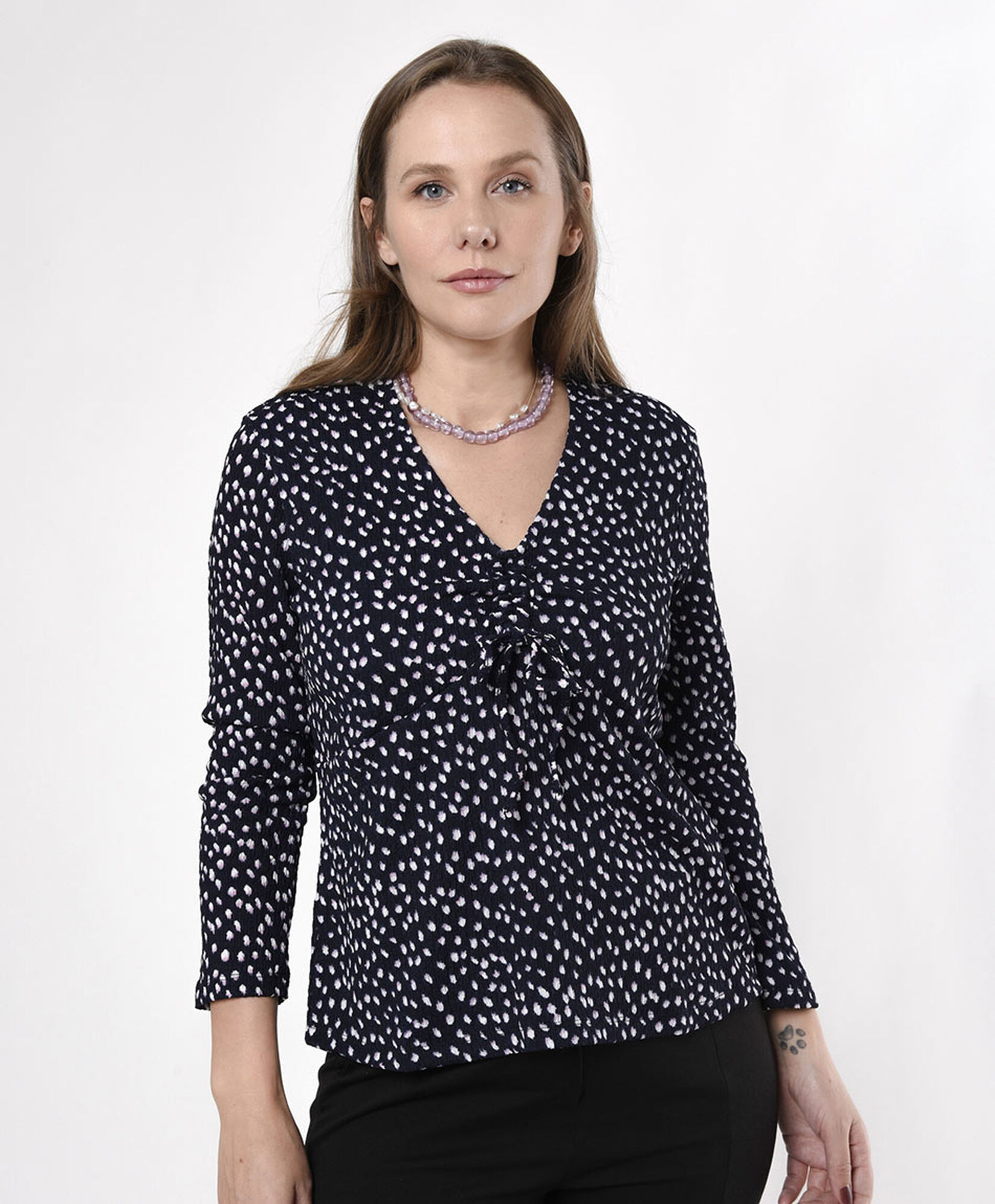 Polera mujer lunares Polera mujer lunares