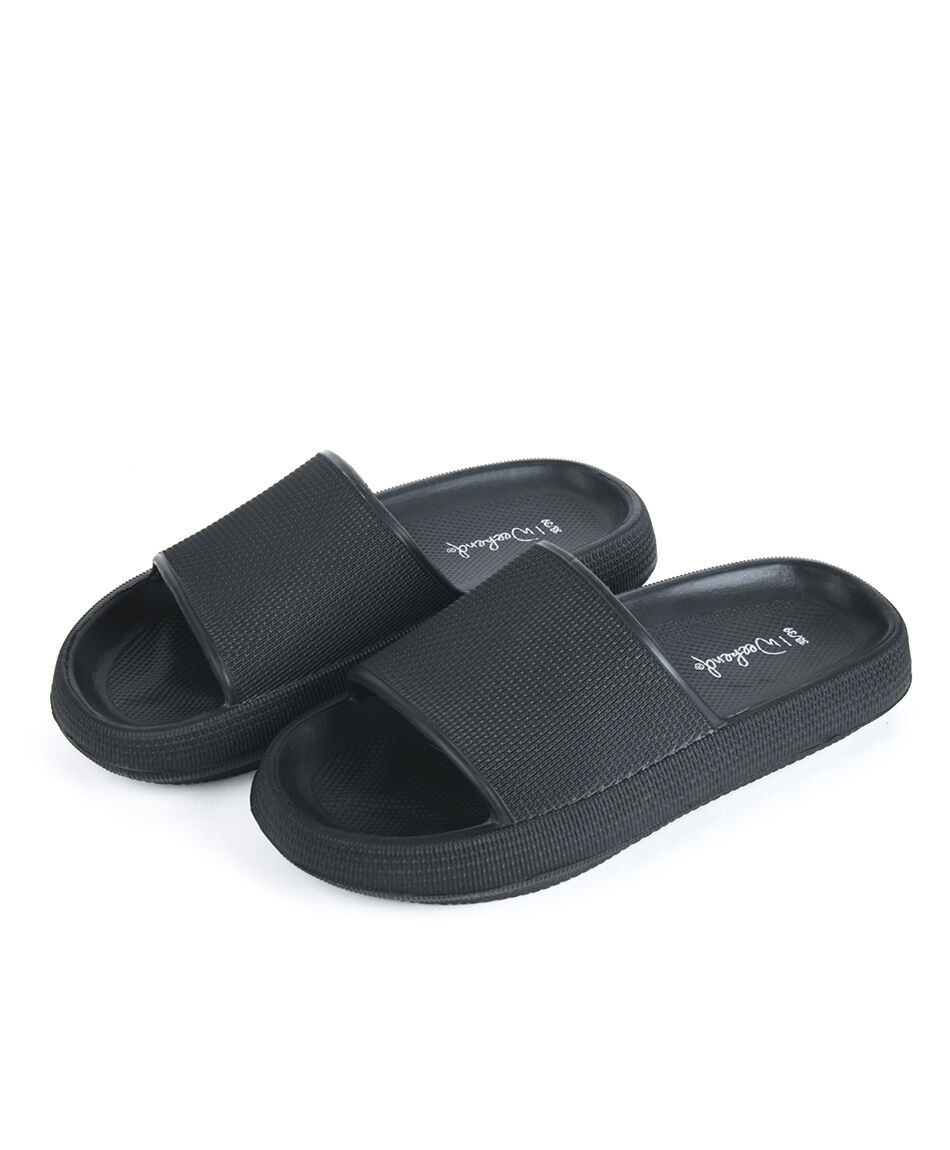 Sandalia mujer eva negra