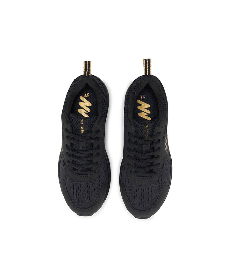 Zapatilla deportiva mujer negra