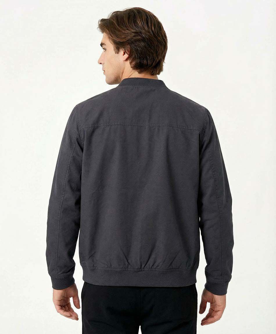 Chaqueta hombre bomber black