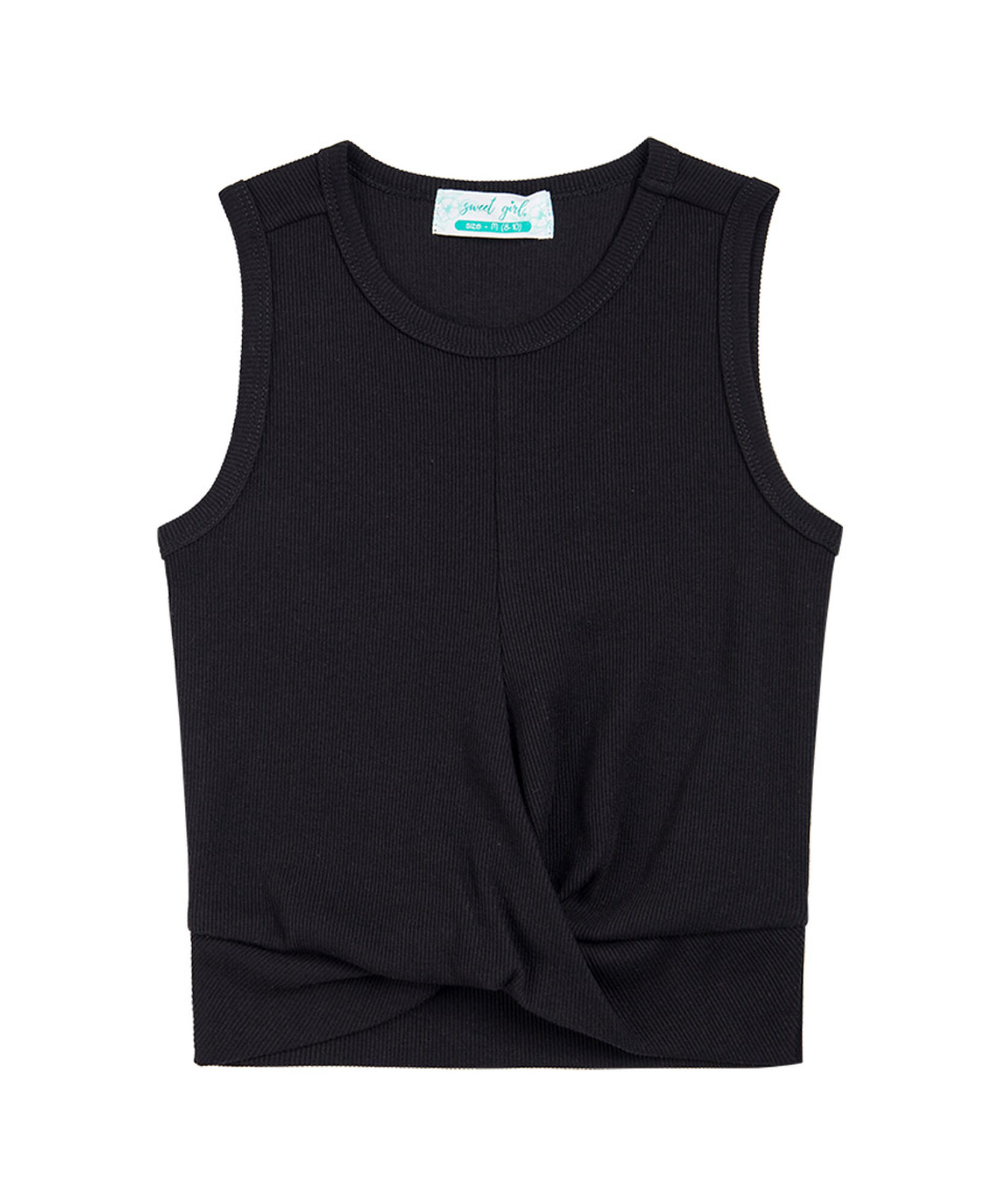 Polera niña nudo negra Polera niña nudo negra