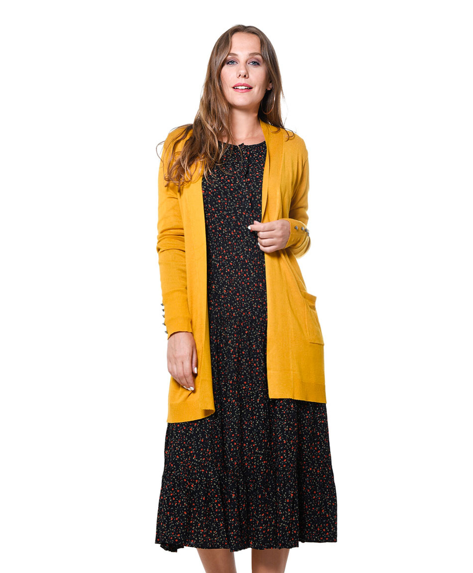 Cardigan botones mangas Cardigan botones mangas