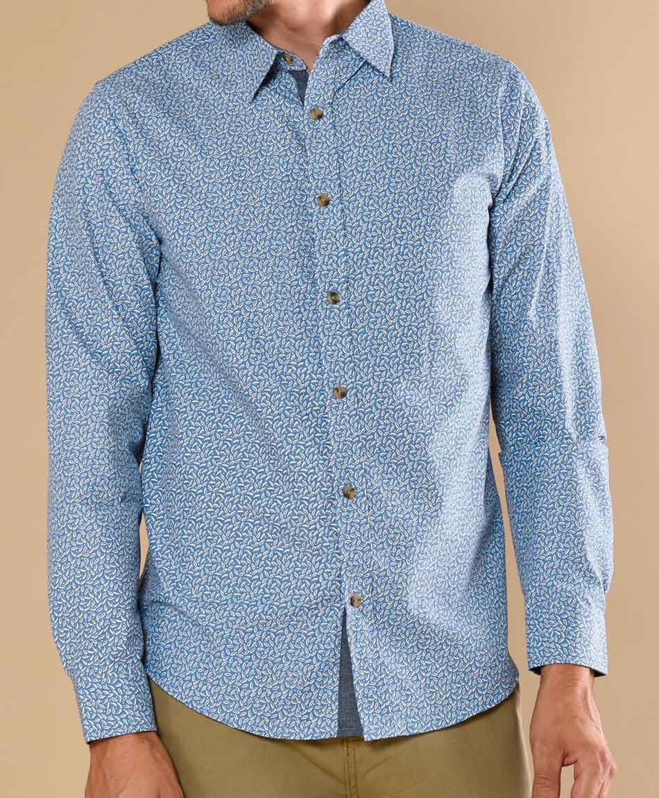 Camisa hombre estampada