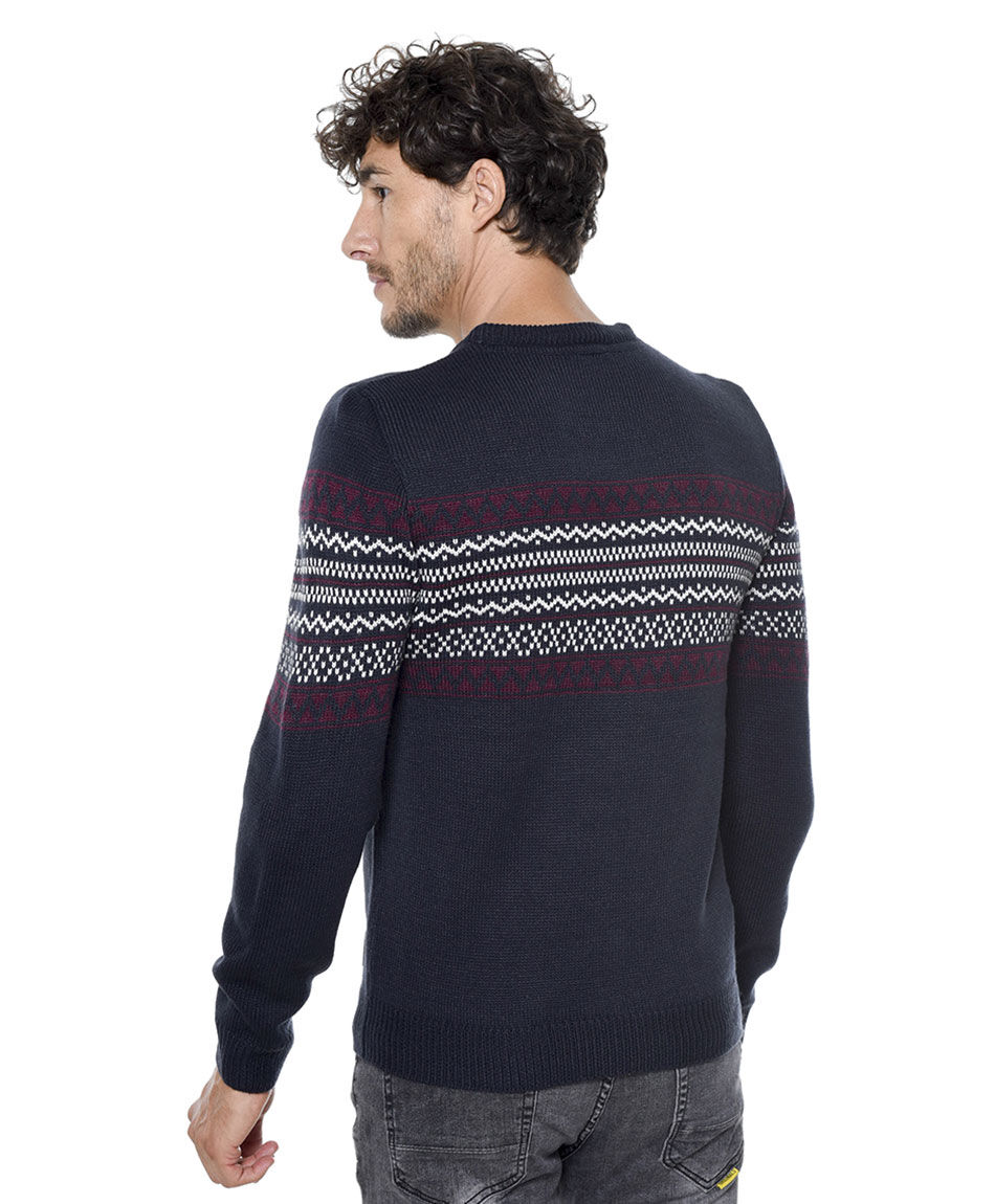 Sweater cuello redondo