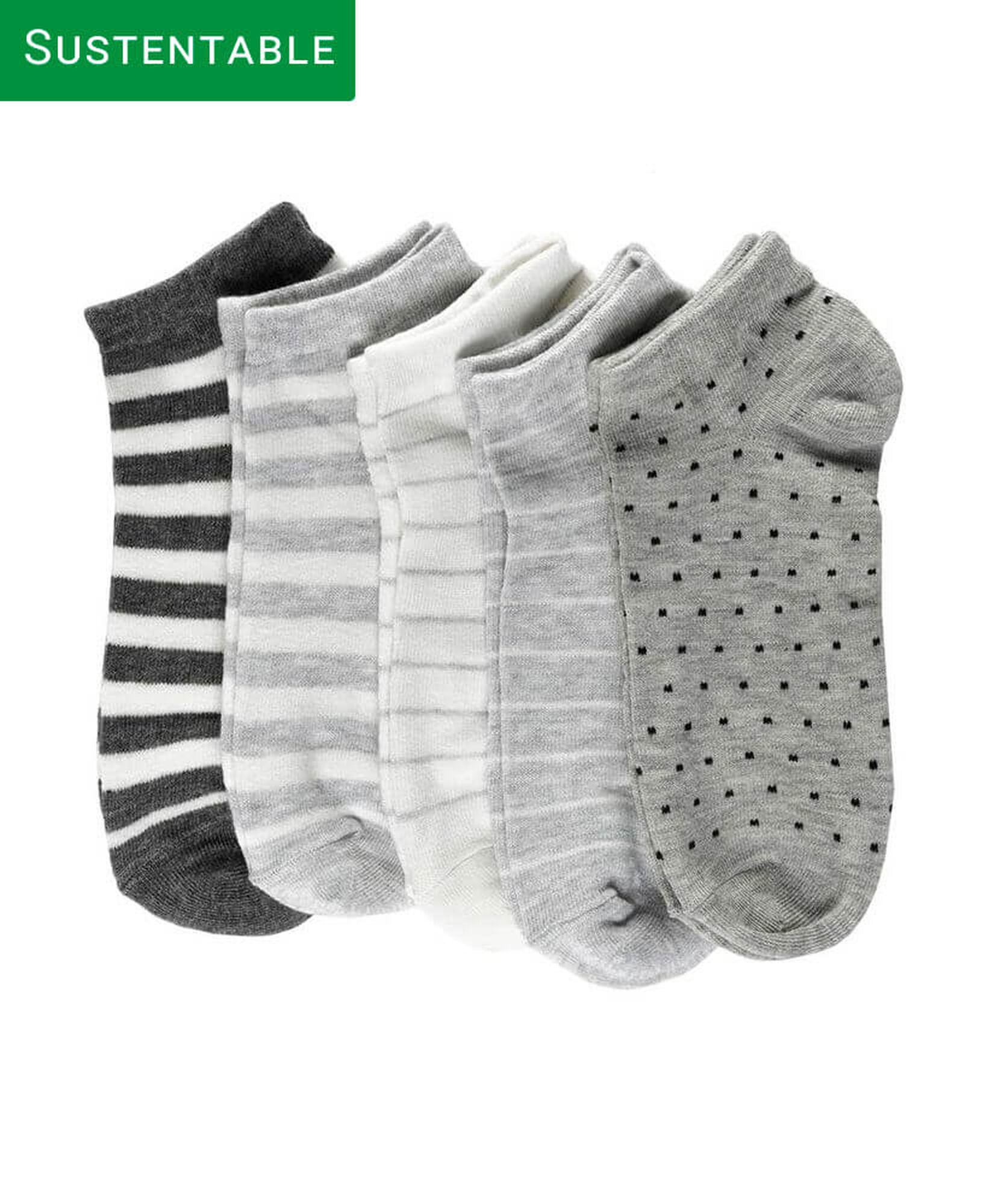 Pack 5 calcetines algodón orgánico Pack 5 calcetines algodón orgánico