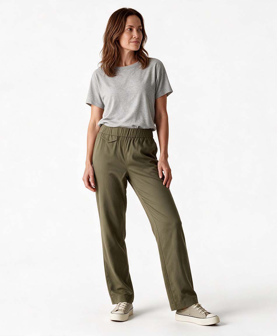 Pantal&oacute;n mujer cintura ancha