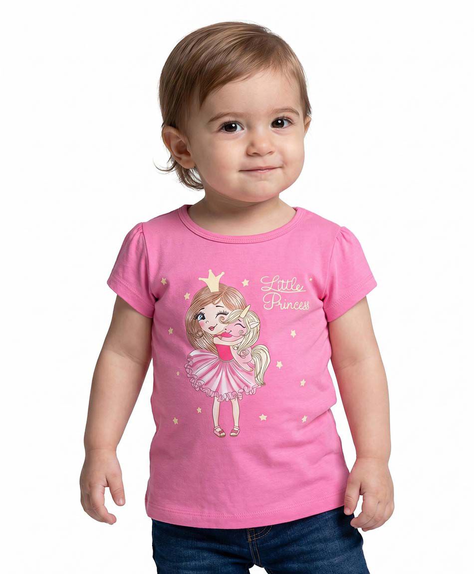 Polera beb&eacute; little princess