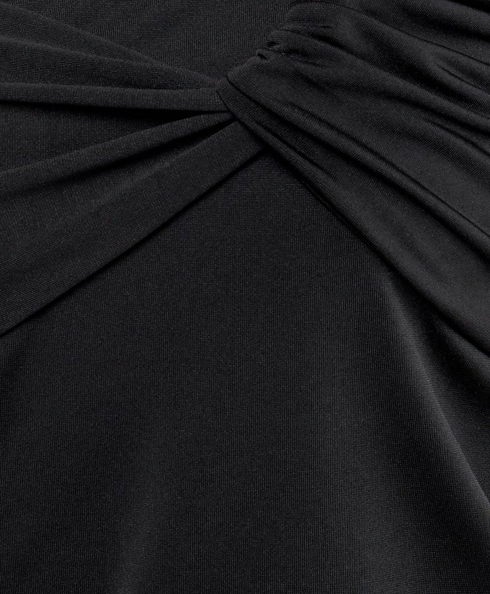 Polera mujer one shoulder negra Polera mujer one shoulder negra