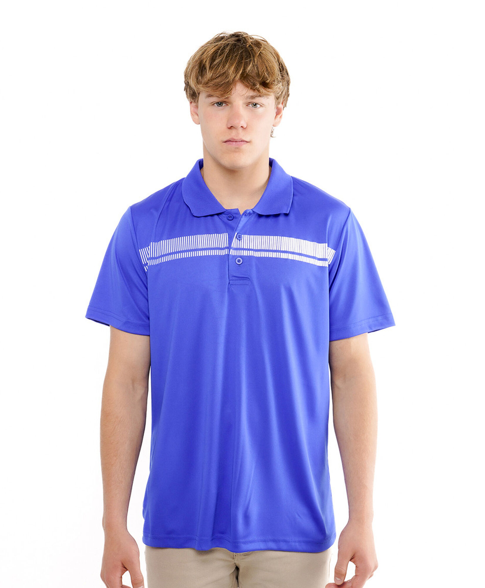 Polera hombre dry fit polo línea Polera hombre dry fit polo línea