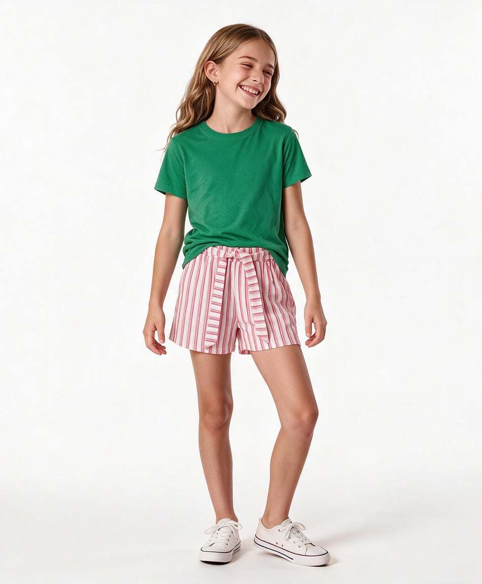 Short ni&ntilde;a l&iacute;neas