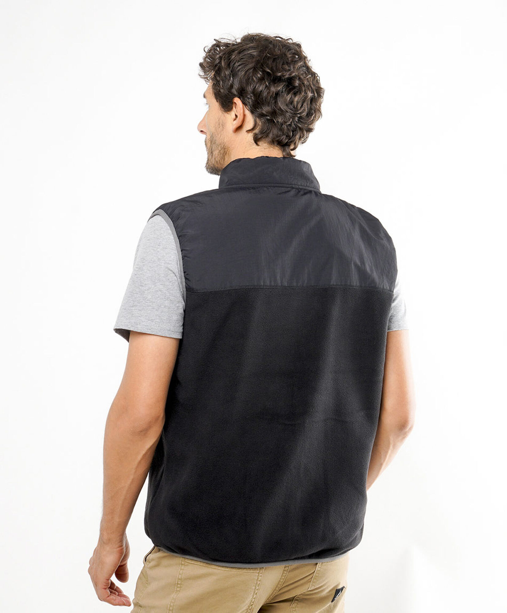 Polar hombre sin mangas maxi bolsillo Polar hombre sin mangas maxi bolsillo