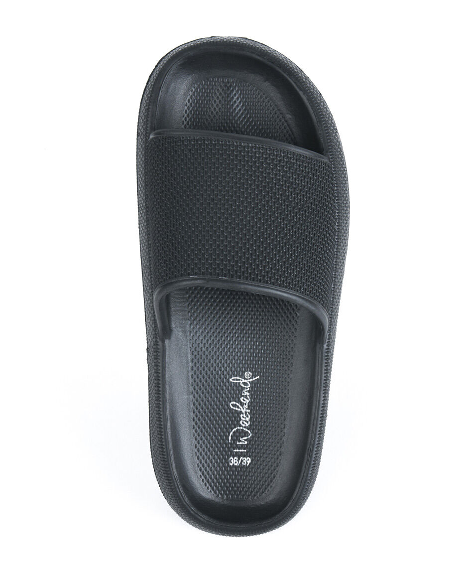 Sandalia mujer eva negra