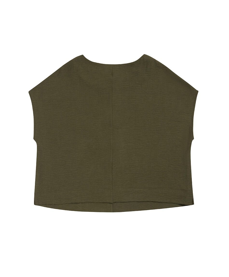 Blusa mujer pliegue