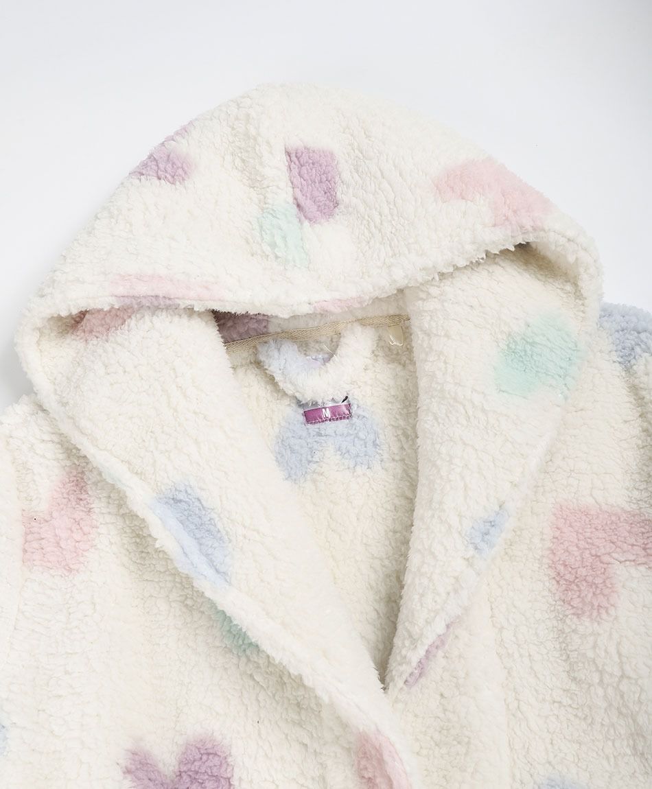 Bata mujer chiporro corazones