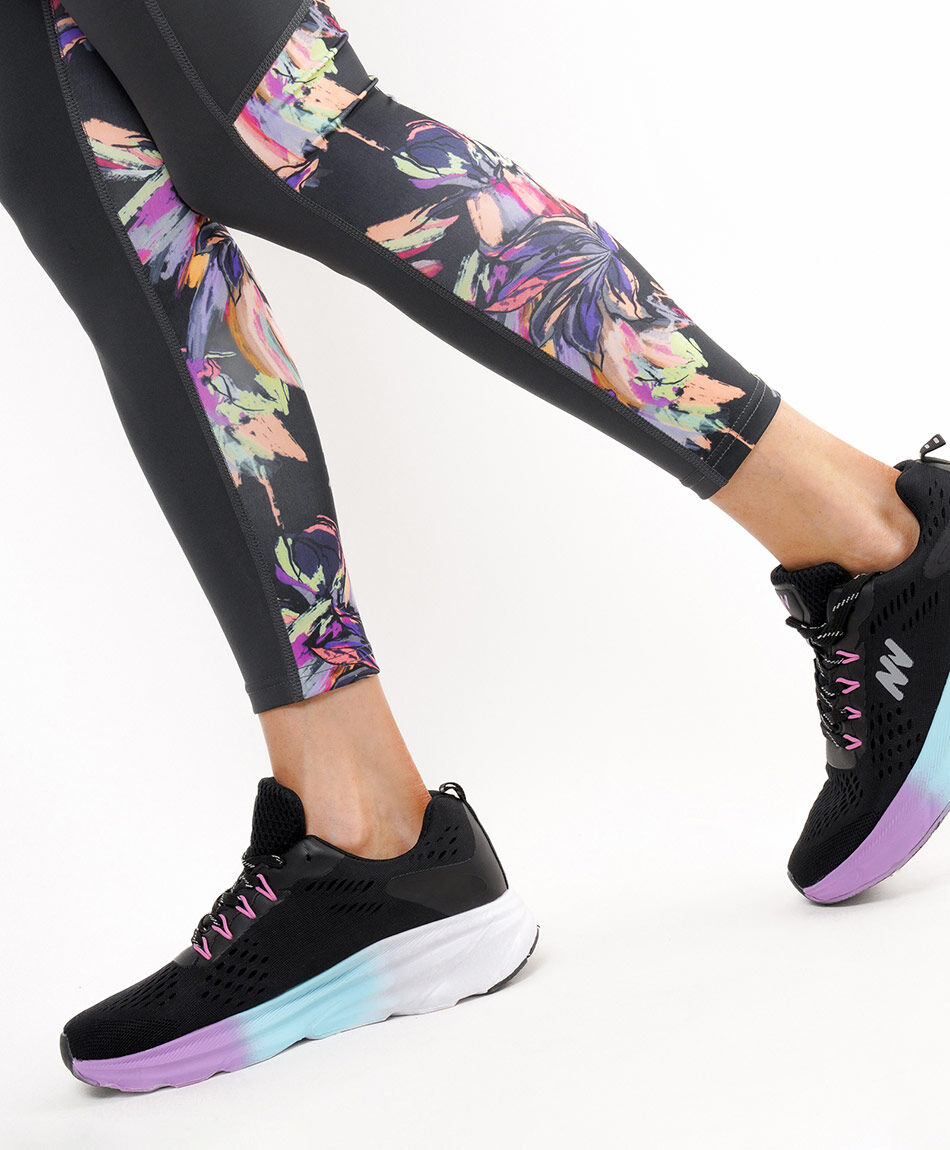 Calza deportiva mujer print tropical