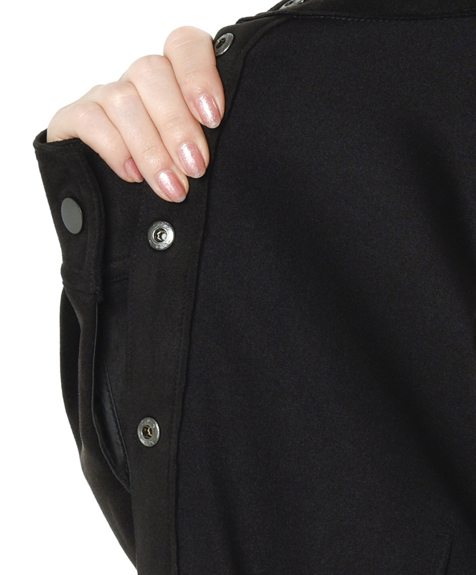 Chaqueta mujer suede negra Chaqueta mujer suede negra
