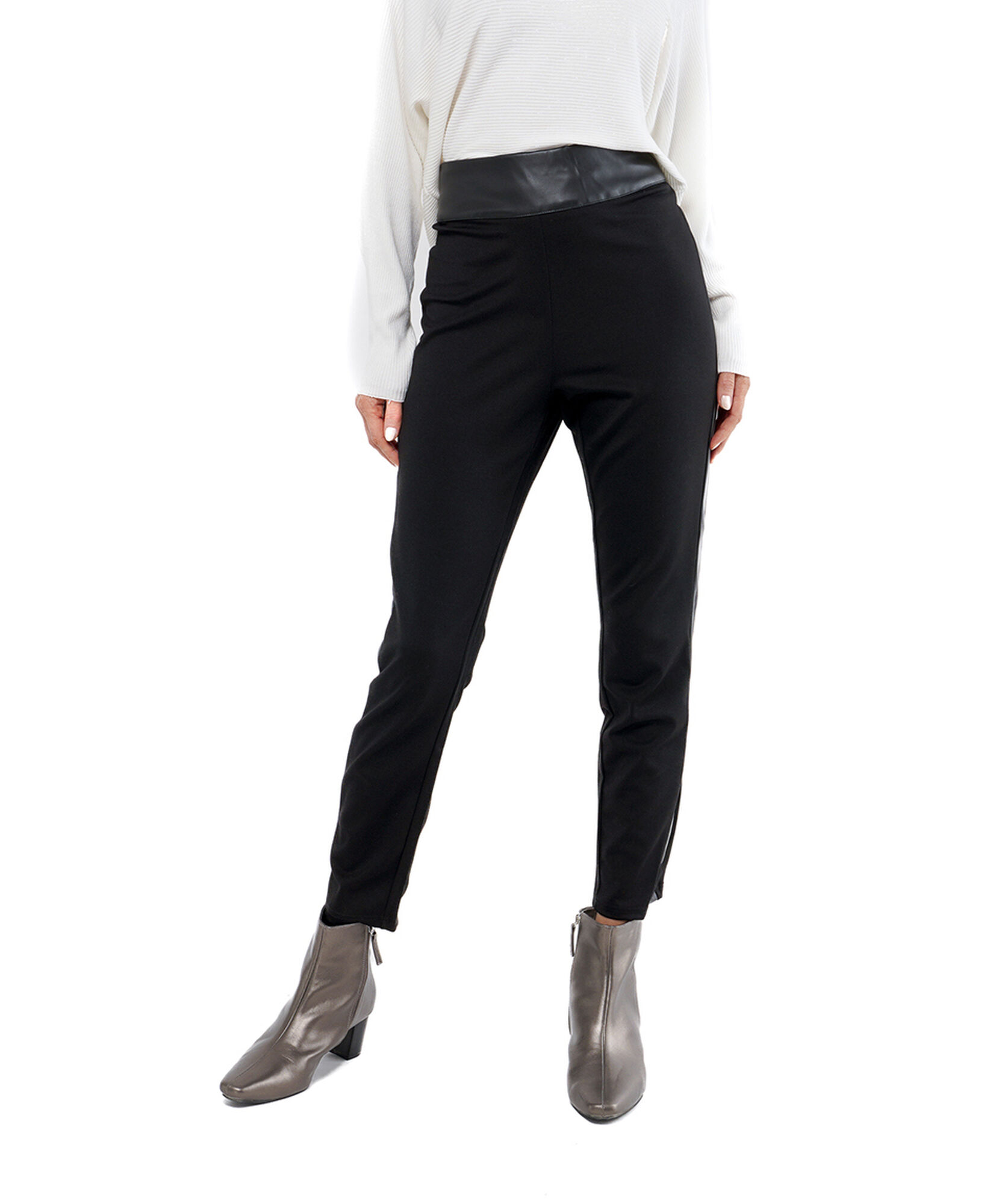 Leggins mujer mix cuerina Leggins mujer mix cuerina