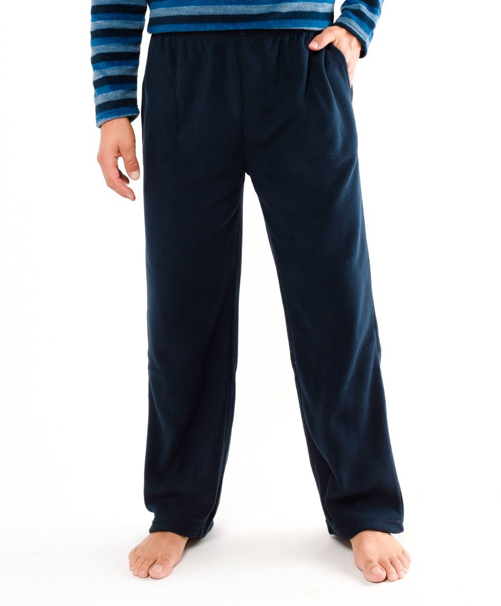 Pijama hombre polar líneas Pijama hombre polar líneas