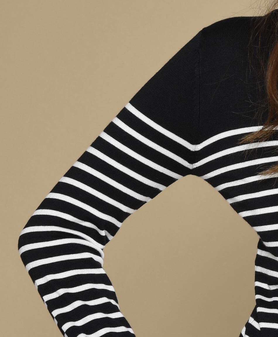 Sweater mujer l&iacute;neas horizontales