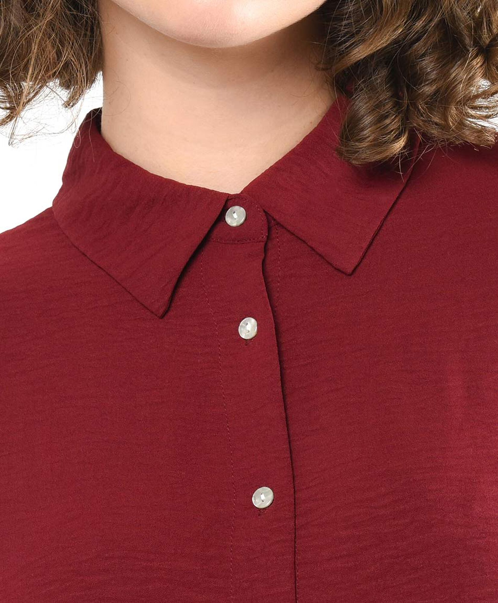Blusa mujer rojo oscuro Blusa mujer rojo oscuro
