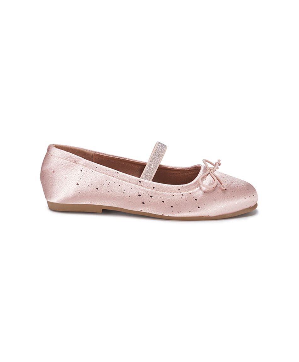 Ballerina infantil (26 a 31) sat&iacute;n pink