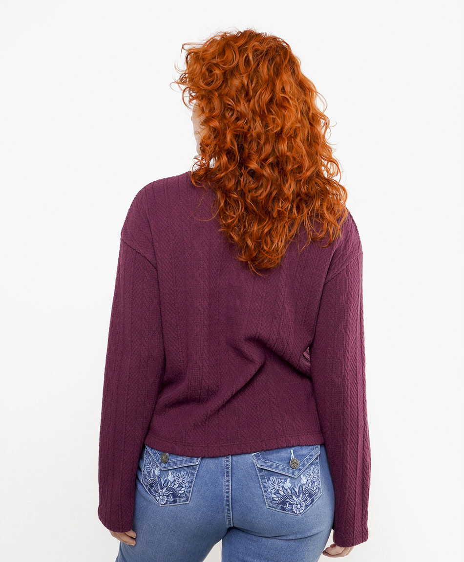 Sweater mujer cranberry