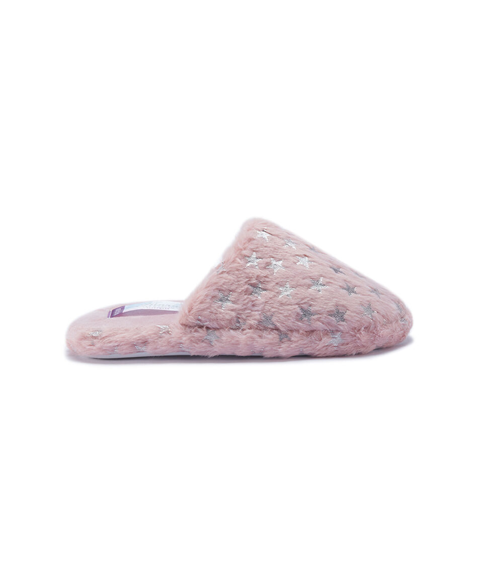 Pantufla mujer estrellas brillantes